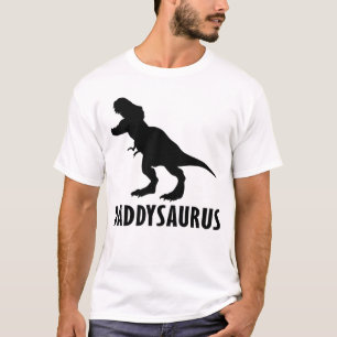 Camiseta dia de os pais daddysaurus