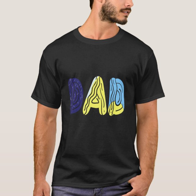Camiseta Dia de os pais de amor Mãe-Bluey (Frente)