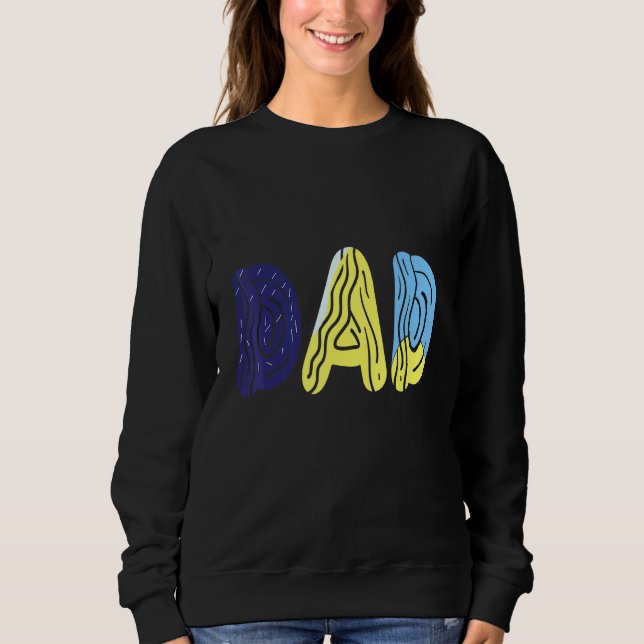 Camiseta Dia de os pais de amor Mãe-Bluey (Frente)