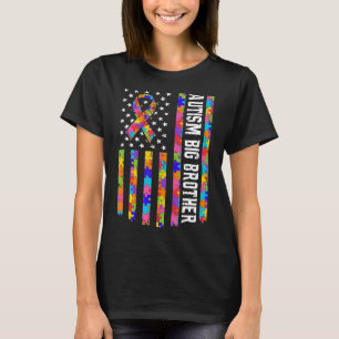 Camiseta Dia de os pais de Bandeira do Big Brother American