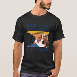 Camiseta Dia de os pais De Cachorro Da Melhor Base Do Mens