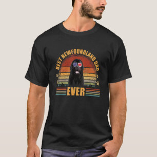 Camiseta Dia de os pais De Cachorro Mens Melhor Pai Da Terr