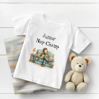 Camiseta Dia de os pais de Carimbo Nap Júnior