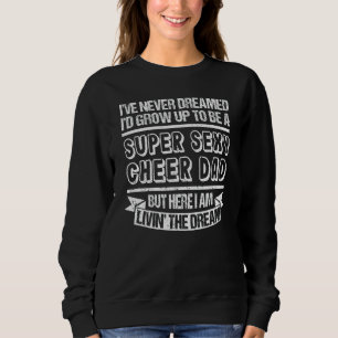 Camiseta Dia de os pais de Cheerleader de animação que eu t