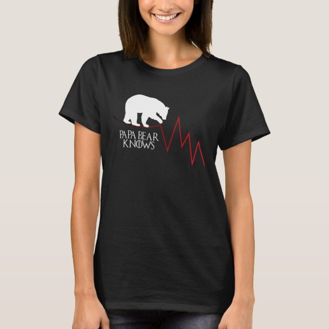 Camiseta Dia de os pais de criptomoeda (Frente)