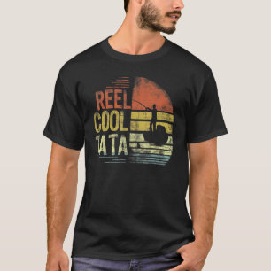 Camiseta Dia de os pais de dados do pescador Tata Legal da