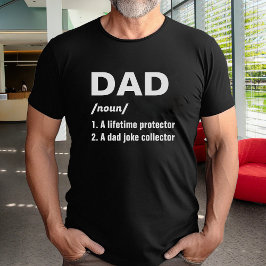 Camiseta Dia de os pais de definição de Pai engraçado