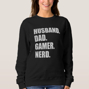 Camiseta Dia de os pais de diversão de Nerd para jogadores