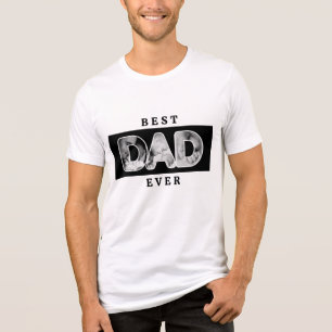 Camiseta Dia de os pais de Fotografias Personalizado
