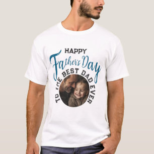 Camiseta Dia de os pais de fotos personalizado - Presente p