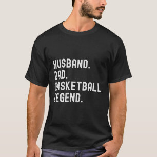 Camiseta Dia de os pais de lente de basquete de Pai de mari