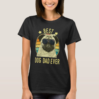 Camiseta Dia de os pais De Melhor Pai De Cachorro