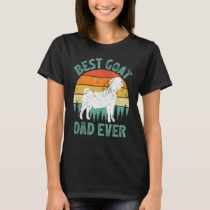 Camiseta Dia de os pais De Melhor Pai De Caprino De Caprino