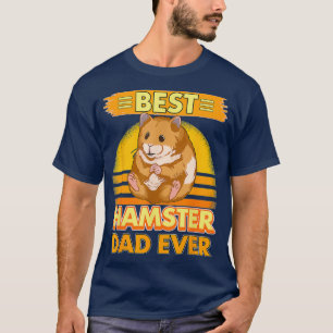 Camiseta Dia de os pais De Melhor Pai De Hamster Para Menin
