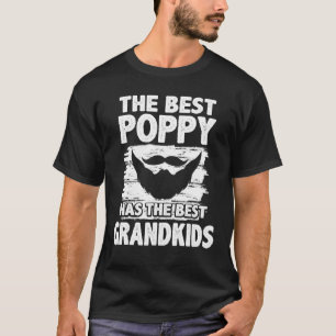 Camiseta Dia de os pais De Meninos Para Papa Melhor Poppy T