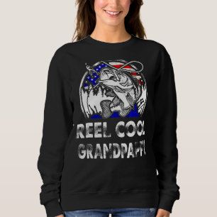 Camiseta Dia de os pais de Mens Enguia Legal Pesca com Avô