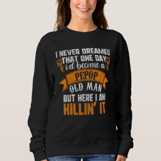 Camiseta Dia de os pais De Mens Que Nunca Sonhei Que Seria 