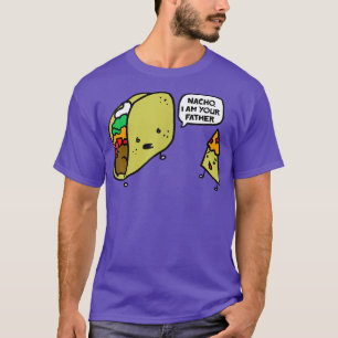 Camiseta Dia de os pais de Mens Taco Pai Nacho Son Funny Gr