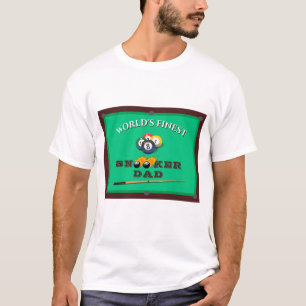 Camiseta Dia de os pais de Mesa verde engraçada com Piscina