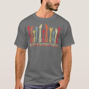 Camiseta Dia de os pais De Música Retro Para Melhor Pai De 