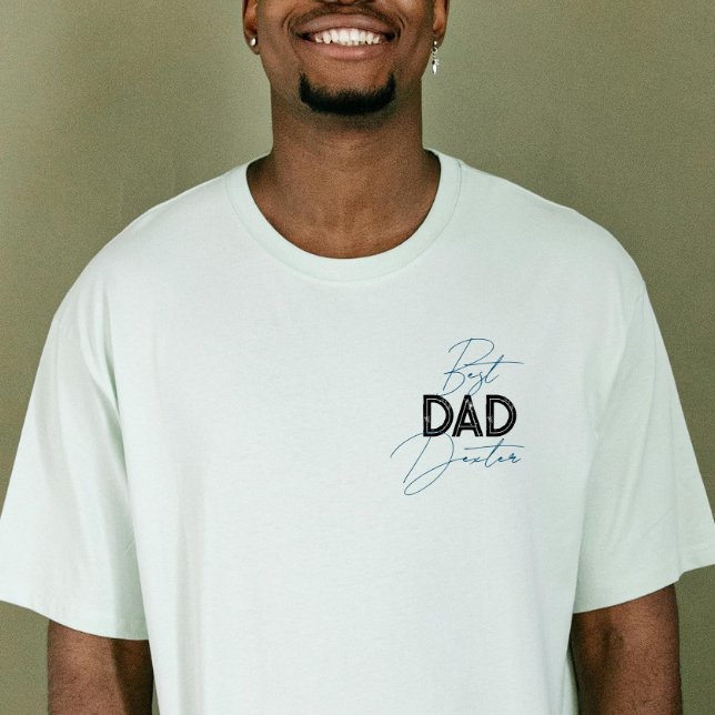 Camiseta Dia de os pais de Nomes Personalizados de Oferta d (Criador carregado)