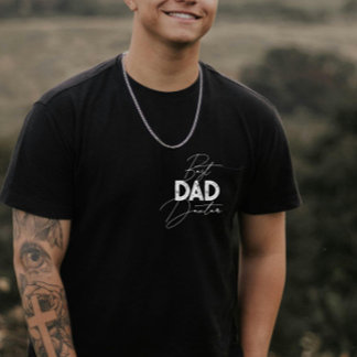 Camiseta Dia de os pais de Nomes Personalizados de Oferta d