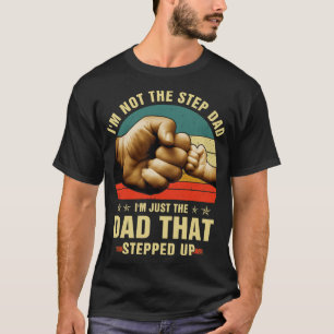 Camiseta Dia de os pais de Pai da Melhor Etapa Avançado Et