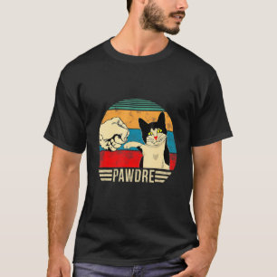 Camiseta Dia de os pais de Pai de Bump de Gato Pawdre