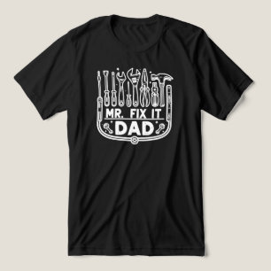 Camiseta Dia de os pais de Pai de Correção