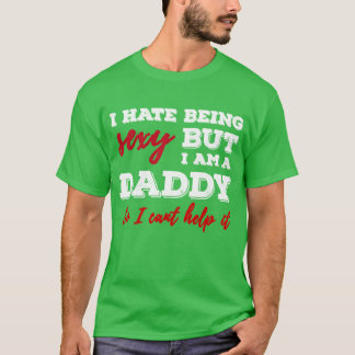 Camiseta dia de os pais de pai de pai de pai, garota de ide