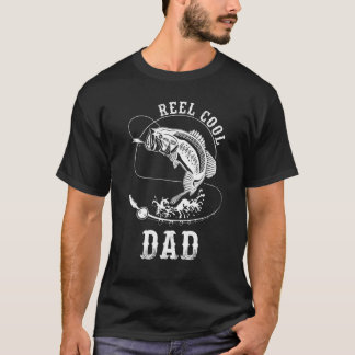 Camiseta Dia de os pais de Pai de pesca do Pai Legal da bob