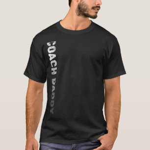 Camiseta Dia de os pais de Pai de treinador de esportes Men