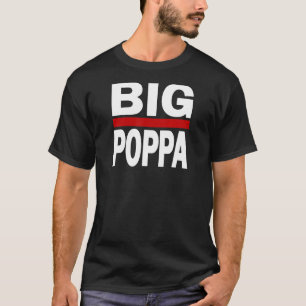 Camiseta Dia de os pais de Pai Hip Hop do Big Poppa