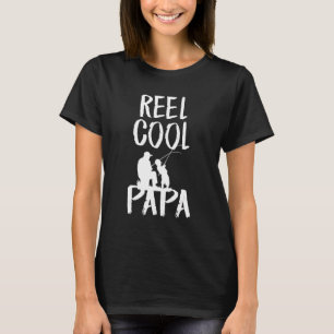 Camiseta Dia de os pais de pesca da rola Legal Pai Papa