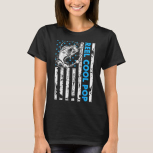 Camiseta Dia de os pais de pesca de Pop Legal da Galeota