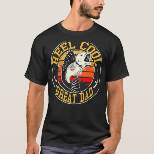 Camiseta Dia de os pais De Pesca Do Pai De Excelente Legal