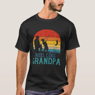 Camiseta Dia de os pais De Pesca Engraçado Do Vovô Legal