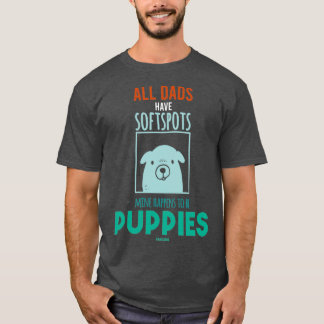 Camiseta Dia de os pais de professor de Papa Cachorro