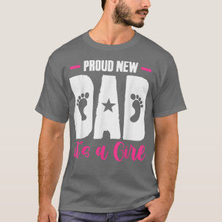 Camiseta Dia de os pais De Revolução De Gênero Novo papai O