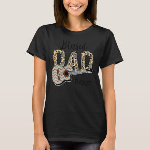 Camiseta Dia de os pais de sublimação do Pai abençoado