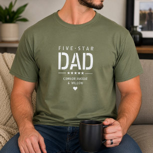 Camiseta dia de os pais de Texto Personalizado Legal Modern