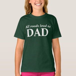 Camiseta Dia de os pais de tributo ao pai