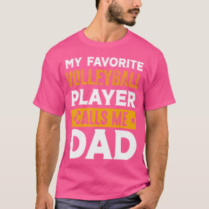 Camiseta Dia de os pais De Voleibol Orgulhoso Pai De Voleib