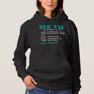 Camiseta Dia de os pais Definição de Imposto Funny de Pai F