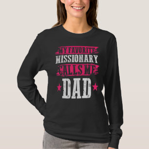 Camiseta Dia de os pais Deus Trabalhador Minha Chamada Miss
