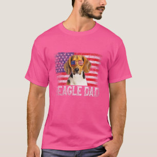 Camiseta Dia de os pais do Pai do Cachorro Retroativo do Pa
