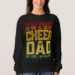 Camiseta Dia de os pais do Pai do Cheerleader do Pai
