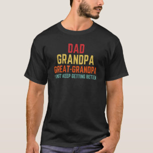 Camiseta Dia de os pais Do Pai Netos Vovô Gran