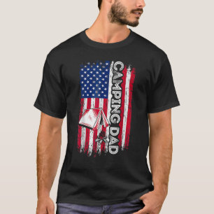 Camiseta Dia de os pais do Pai Pai da Câmara de Sinalizador