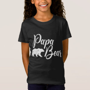 Camiseta Dia de os pais do Urso do Papa